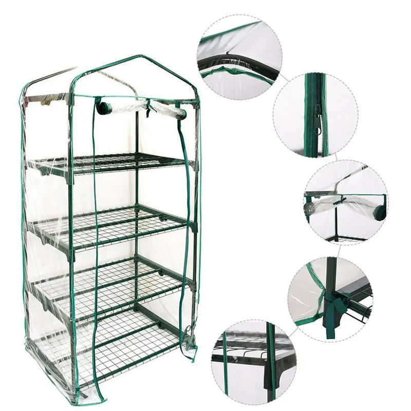 Mini Estufa Portátil para Jardim