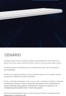 Lâmpada LED extensível de 18 a 70 cm para aquário comuns e de plantas aquáticas de 90V a 260V