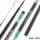 Vara de Pesca Telescópica Ultra Leve Portátil