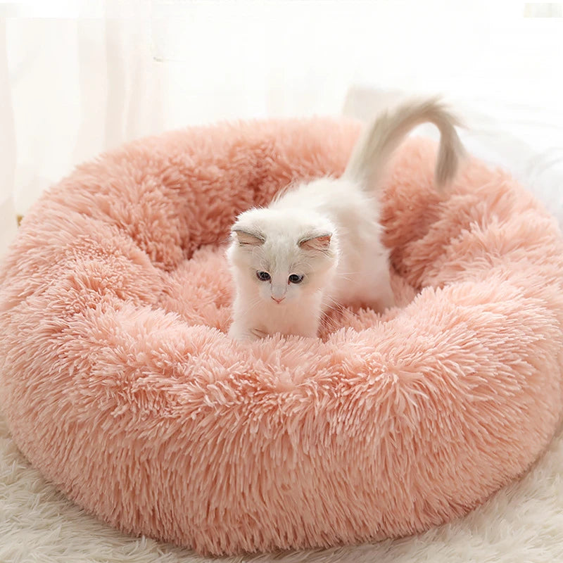 Cama/Ninho de pelúcia para gatos de estimação