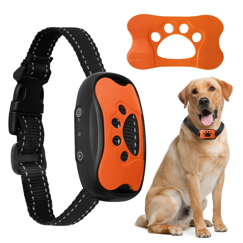 Coleira de Treinamento para Cães Anti-Latidos Ultrassônica USB
