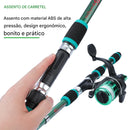 Vara de Pesca Telescópica 1,8m para Molinete