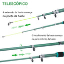 Vara de Pesca Telescópica 1,8m para Molinete
