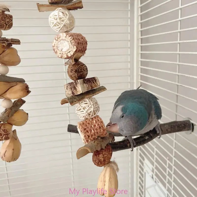 Brinquedo de roer para pássaros