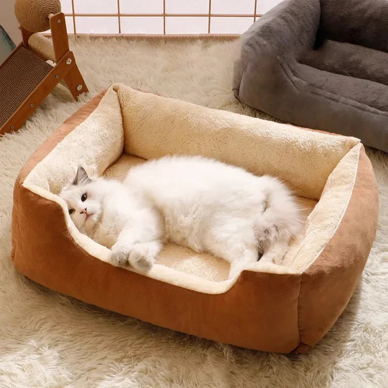 Cama para gatos almofadada super confortável.