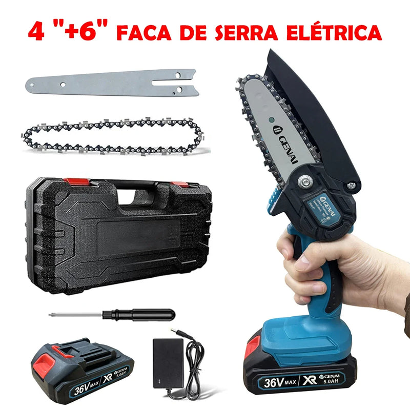 Mini serra elétrica sem fio potente de 4 polegadas e de 6 polegadas 36 V
