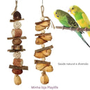 Brinquedo de roer para pássaros