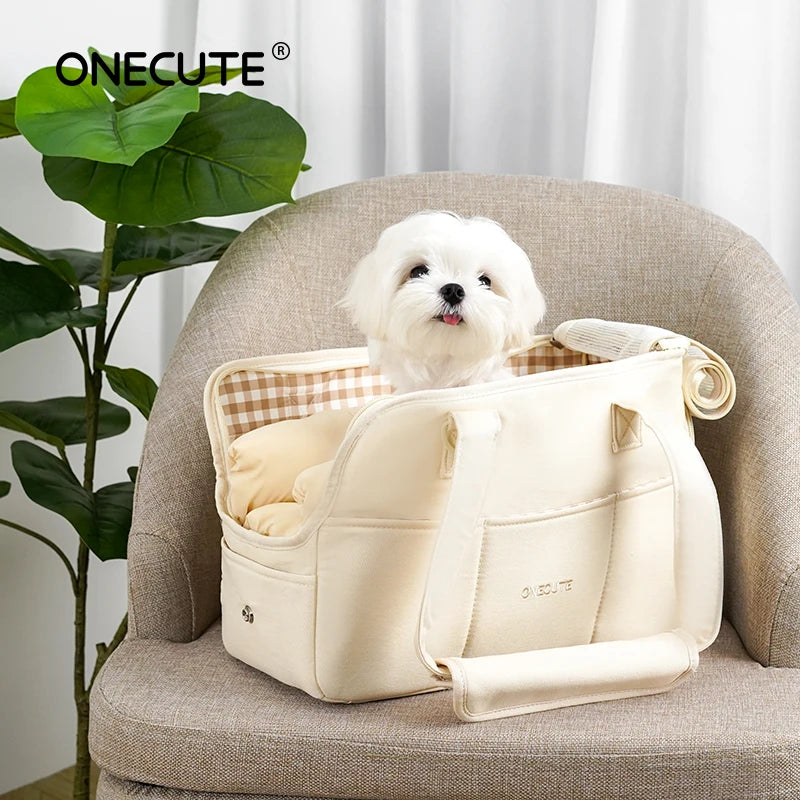 Bolsa de Ombro Portátil para transporte de Pequenos Cachorros de Estimação
