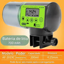 Alimentador automático inteligente com temporizador para aquário