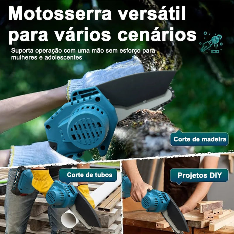 Mini serra elétrica sem fio potente de 4 polegadas e de 6 polegadas 36 V