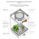 Aquário de mesa inteligente para peixes Betta