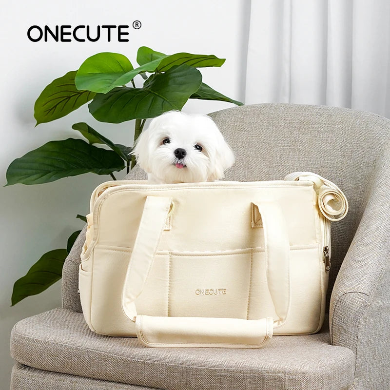 Bolsa de Ombro Portátil para transporte de Pequenos Cachorros de Estimação