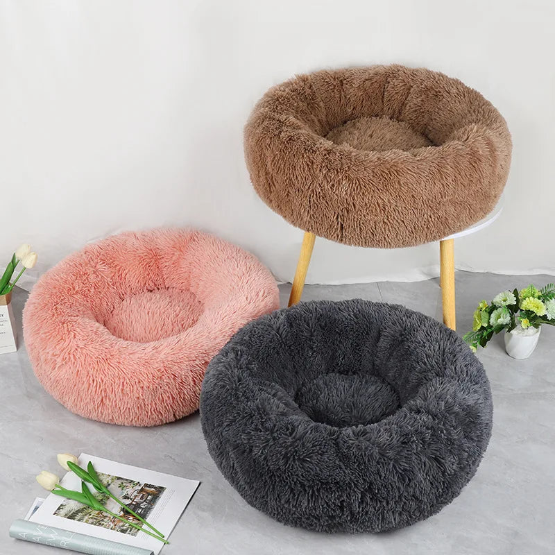 Cama/Ninho de pelúcia para gatos de estimação