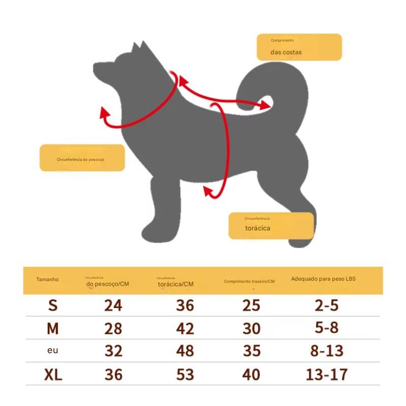 Moletom com capuz para cães pequenos e de médio porte