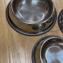 Tigela de aço inoxidável para cães e gatos em 5 diferentes tamanhos