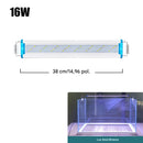 Lâmpada LED extensível de 18 a 70 cm para aquário comuns e de plantas aquáticas de 90V a 260V