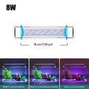 Lâmpada LED extensível de 18 a 70 cm para aquário comuns e de plantas aquáticas de 90V a 260V