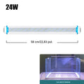 Lâmpada LED extensível de 18 a 70 cm para aquário comuns e de plantas aquáticas de 90V a 260V